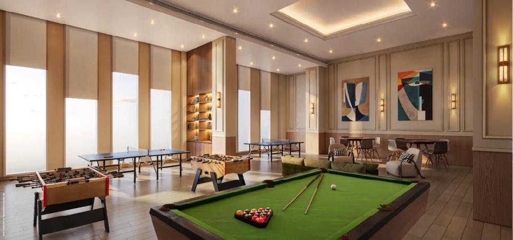 Indoor games room